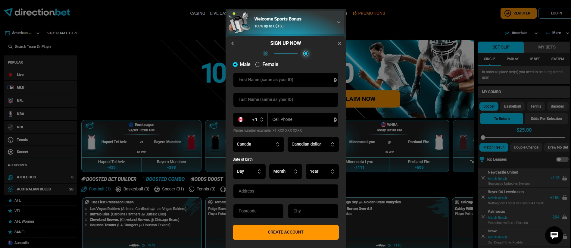 Directionbet online kazino